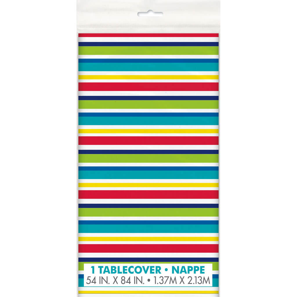 Peppy Birthday Plastic Tablecover 54 x 84