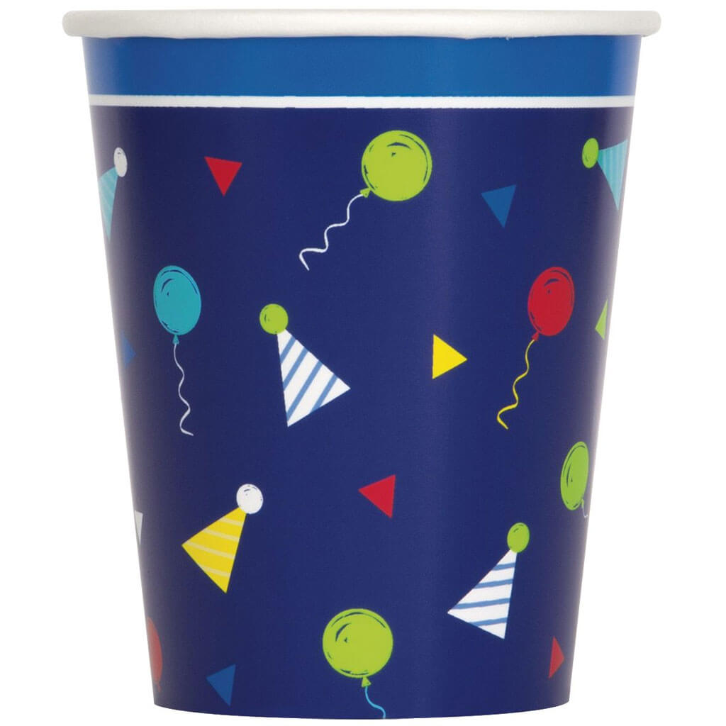 Peppy Birthday Cup 9oz 8ct