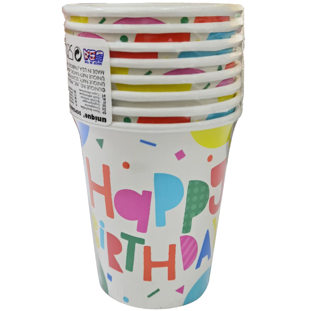 Colorful Balloons 9oz Cup