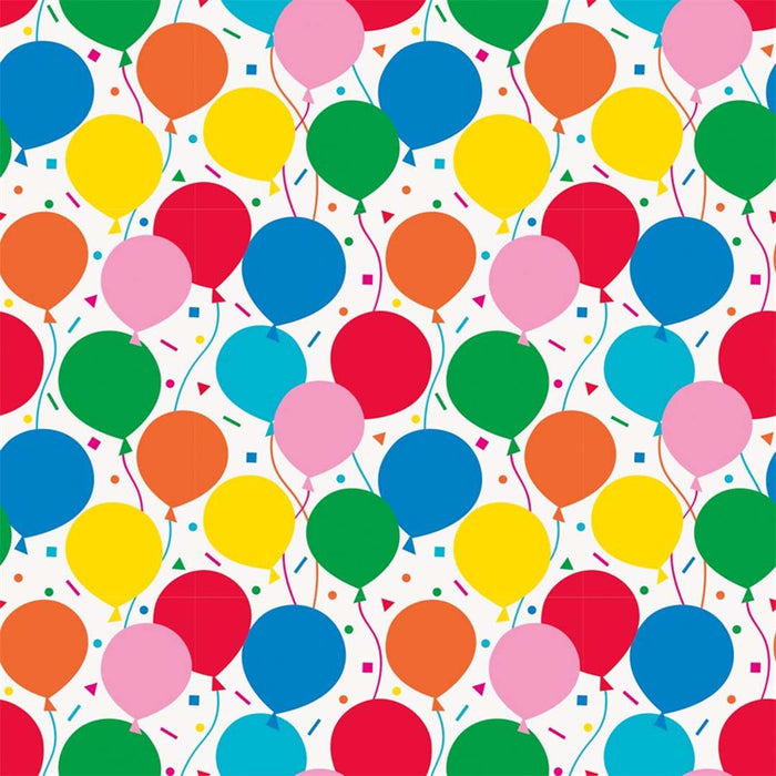 Colorful Balloons Giftwrap 30 x 5ft