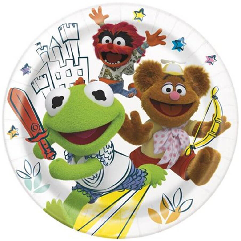 Muppet Babies Plate 9in 8ct