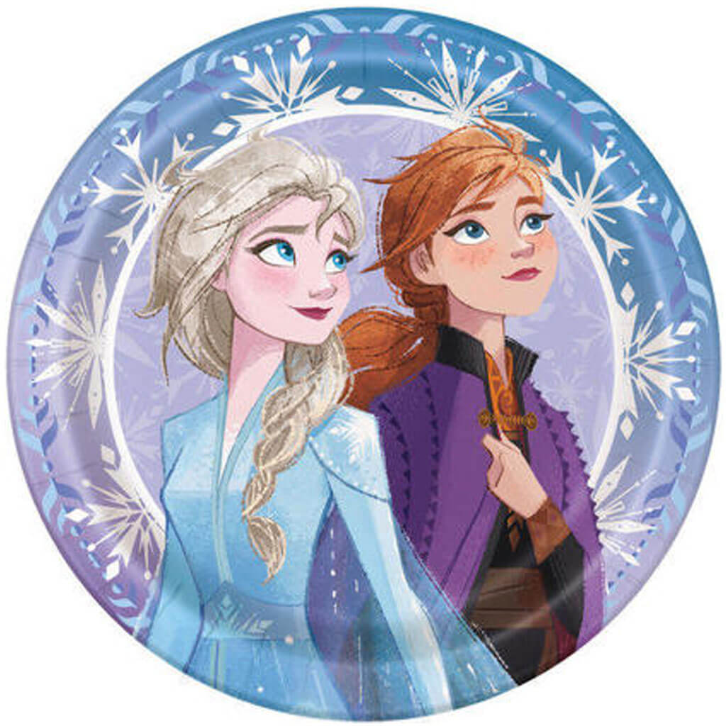 Disney Frozen 2 Dinner Plates 9in 8ct