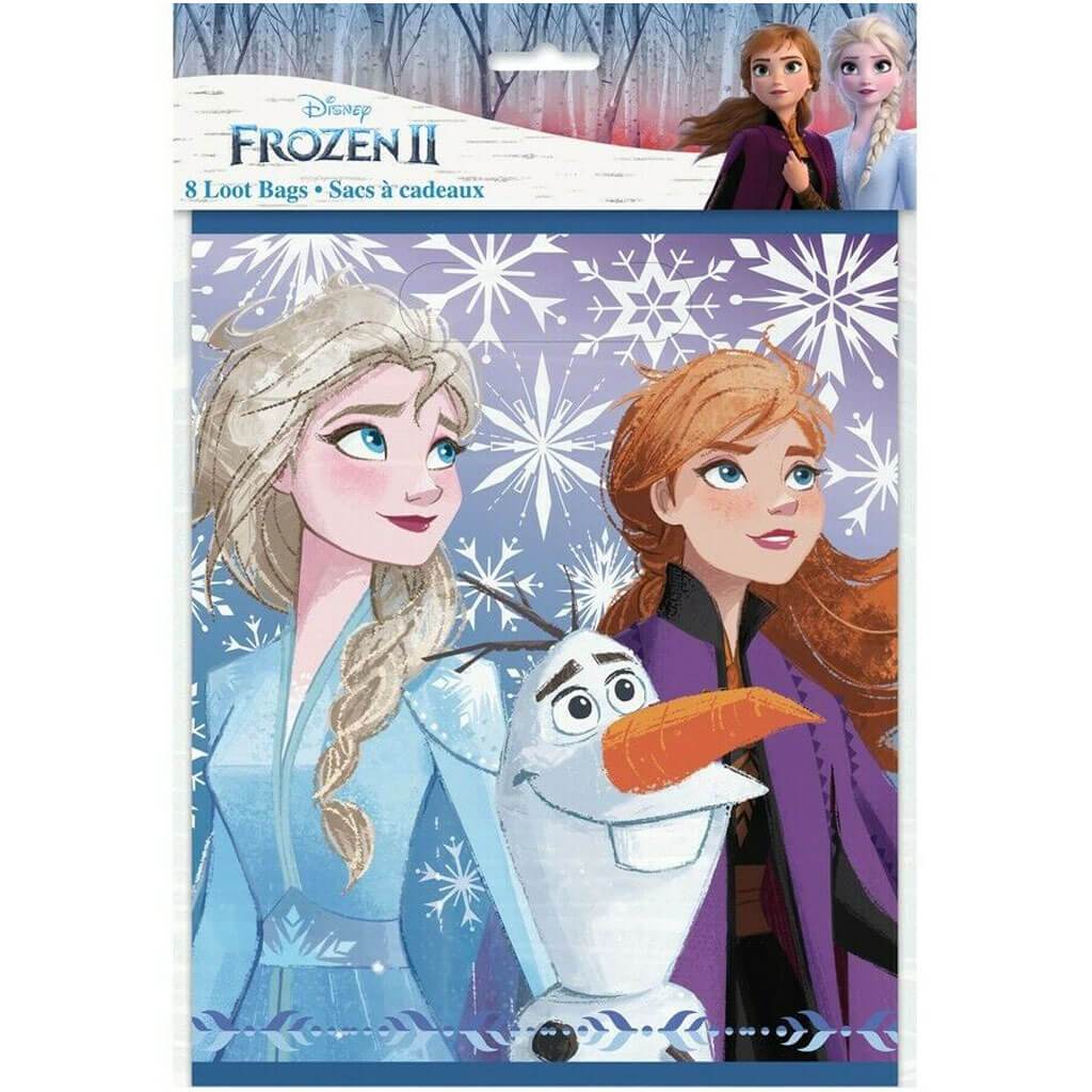 Disney Frozen 2 Loot Bags 8ct