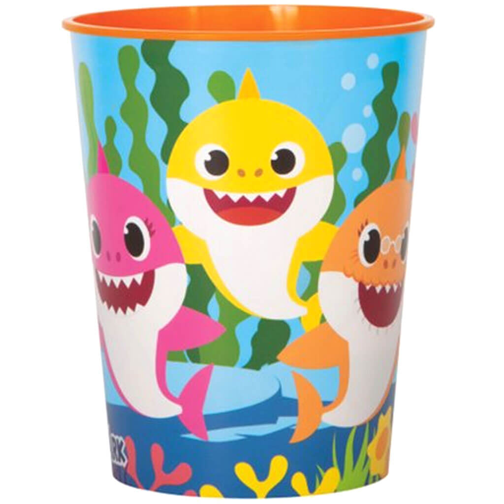 Baby Shark Plastic Cup 16oz