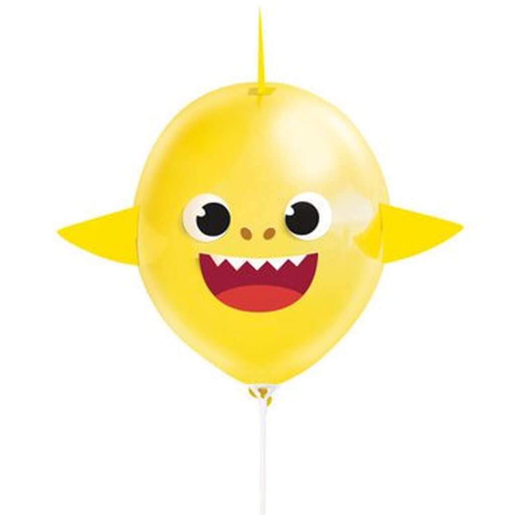 Baby Shark Latex Balloon 12in