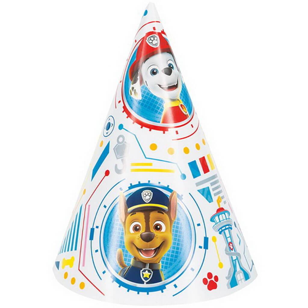 Paw Patrol Party Hats 8ct