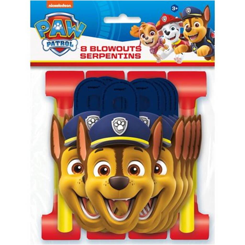 Paw Patrol Blowout 8ct