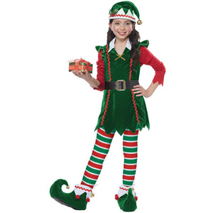 Festive Elf Child Costume