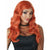 Sultry Siren Sexy Gothic Auburn Wig