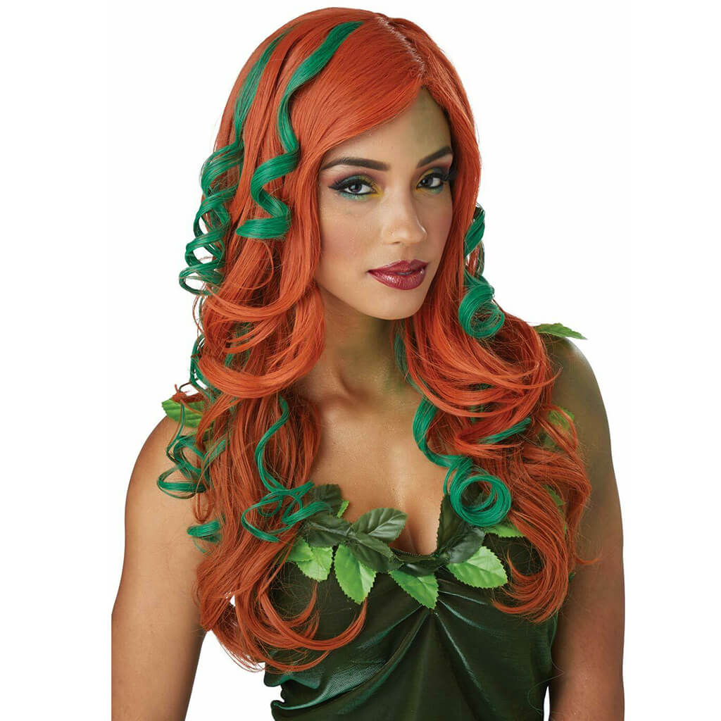 Root of All Evil Wig Auburn/Green