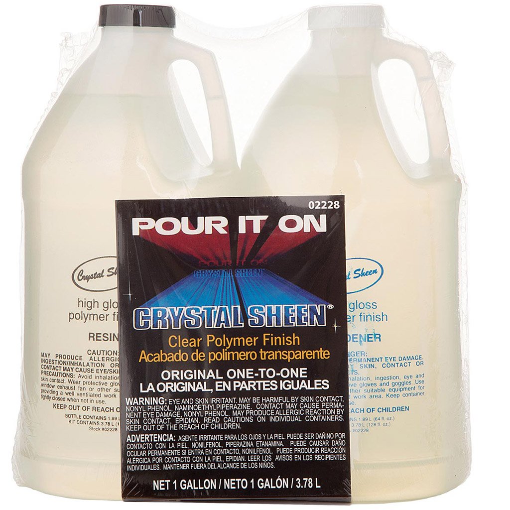 Clear Polymer Coating 1Gal Kit