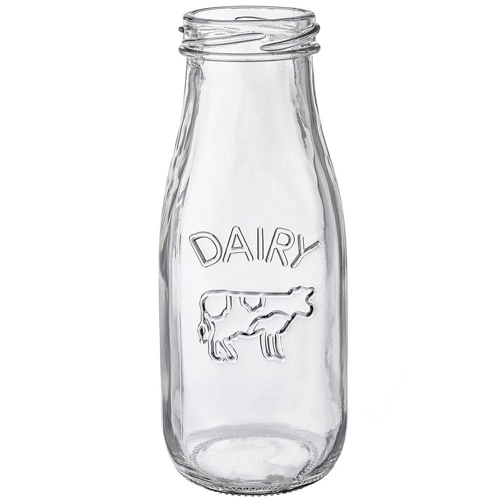 Dairy Milk Bottle Glass