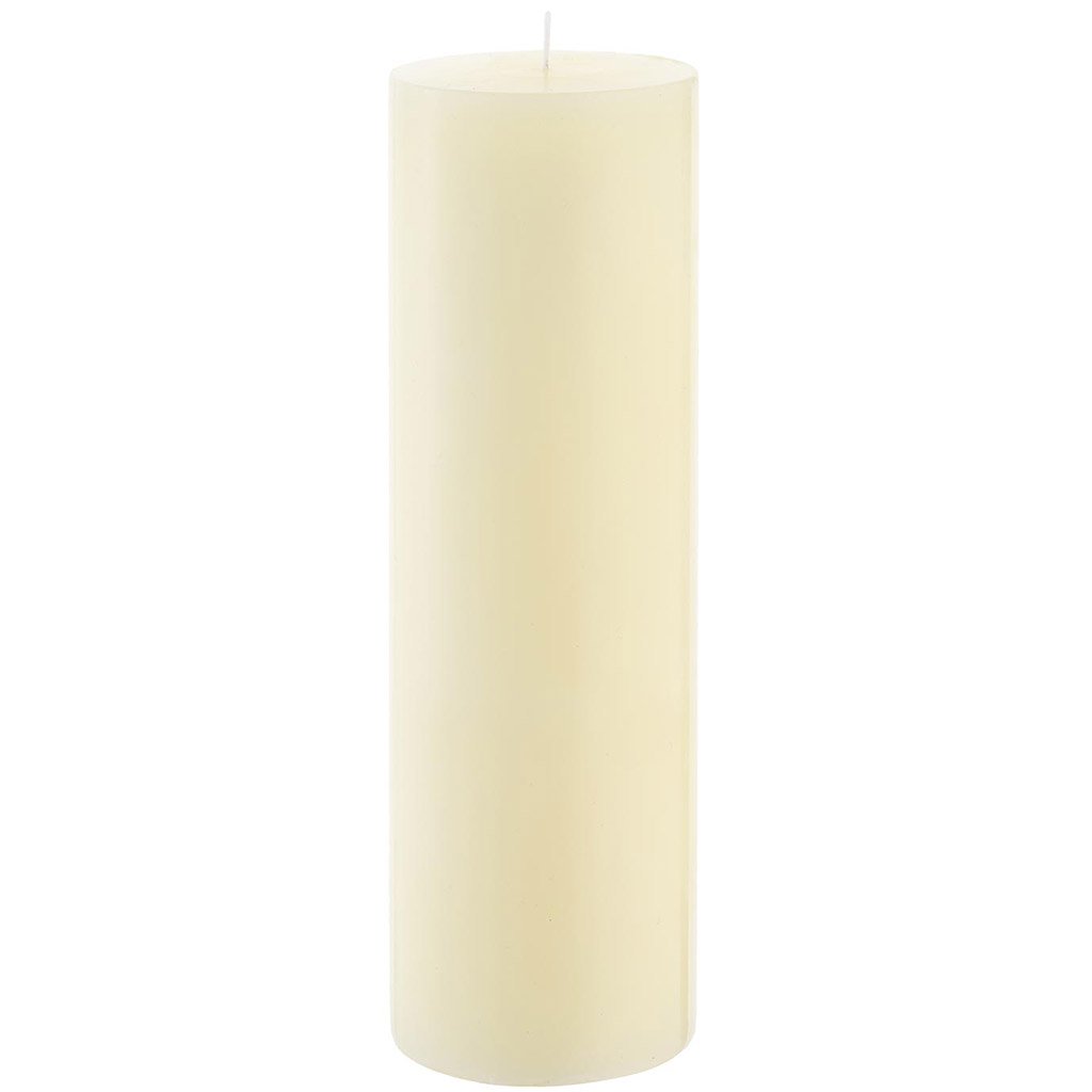 Candle Pillar Ivory, 2.75in X 9in