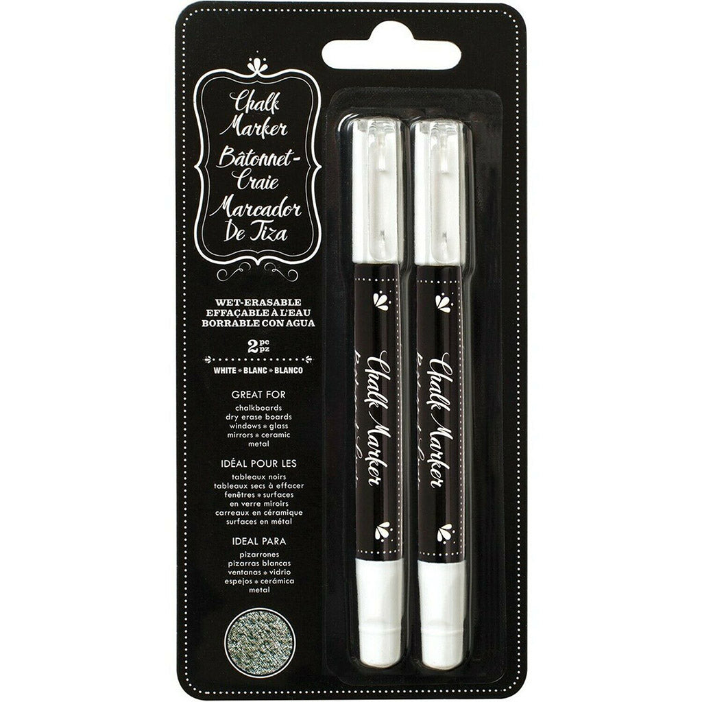 Erasable Chalk Markers 2pcs