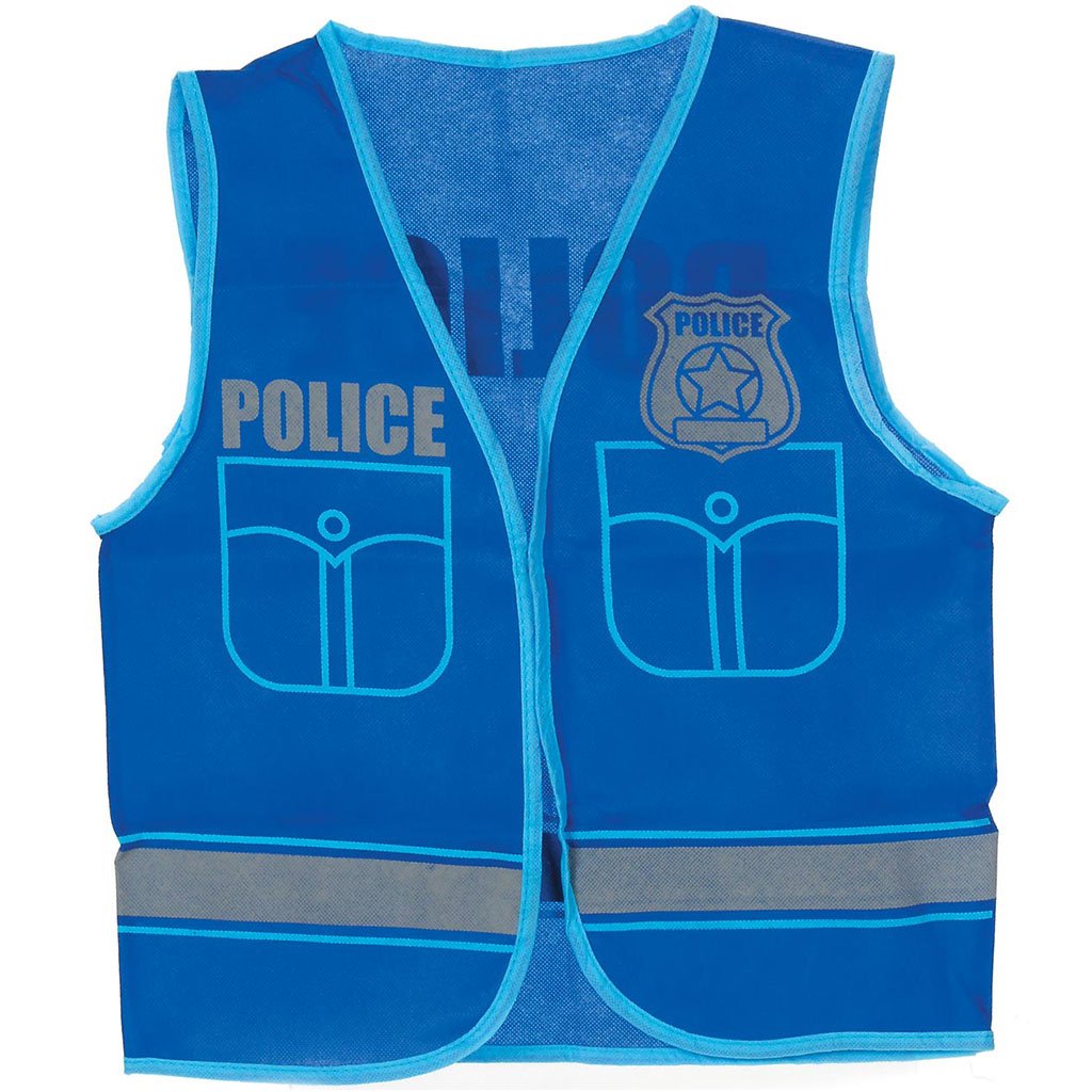 Non-Woven Dress Up Policeman Vest