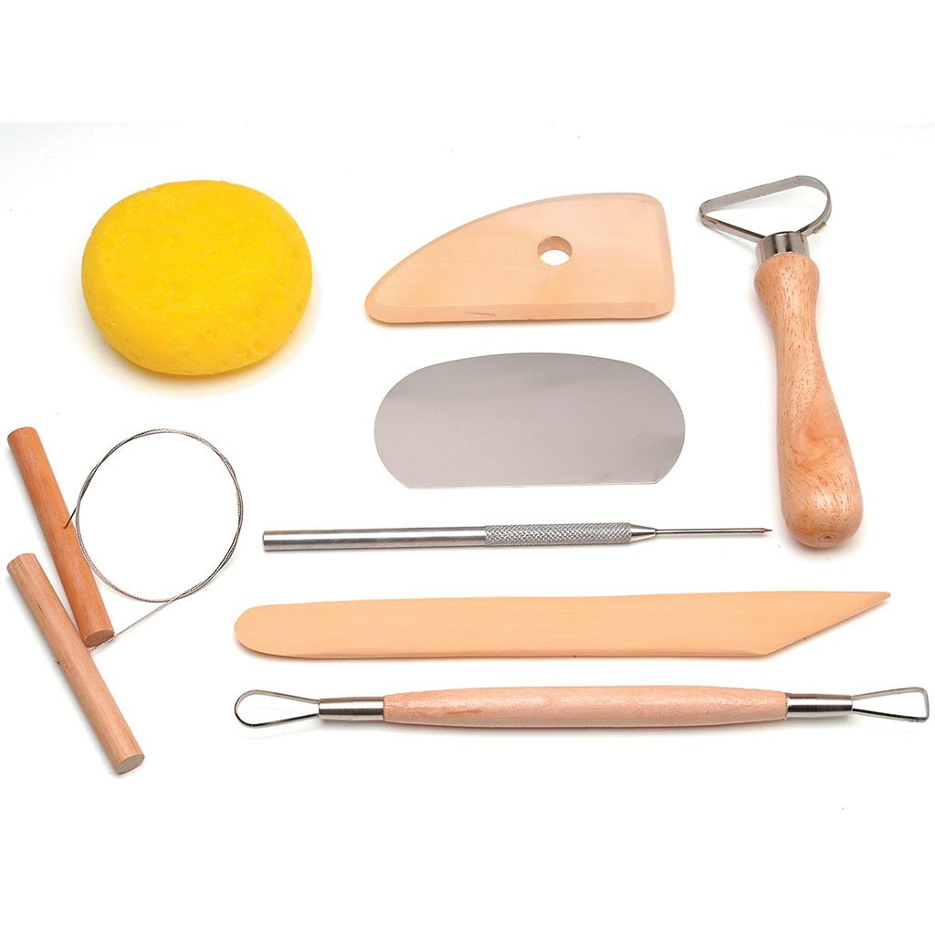 Pottery &amp; Clay Tool Set 8pc