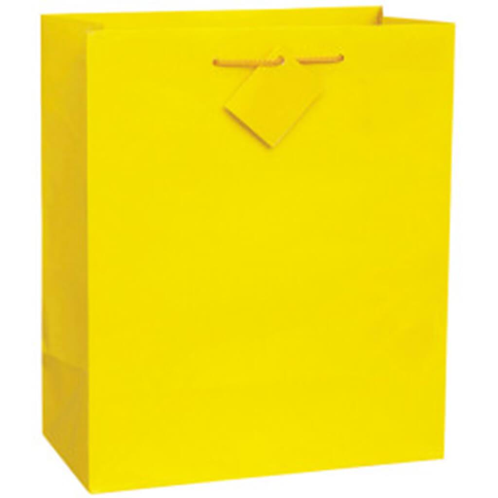 Solid Primary Giftbag Yellow