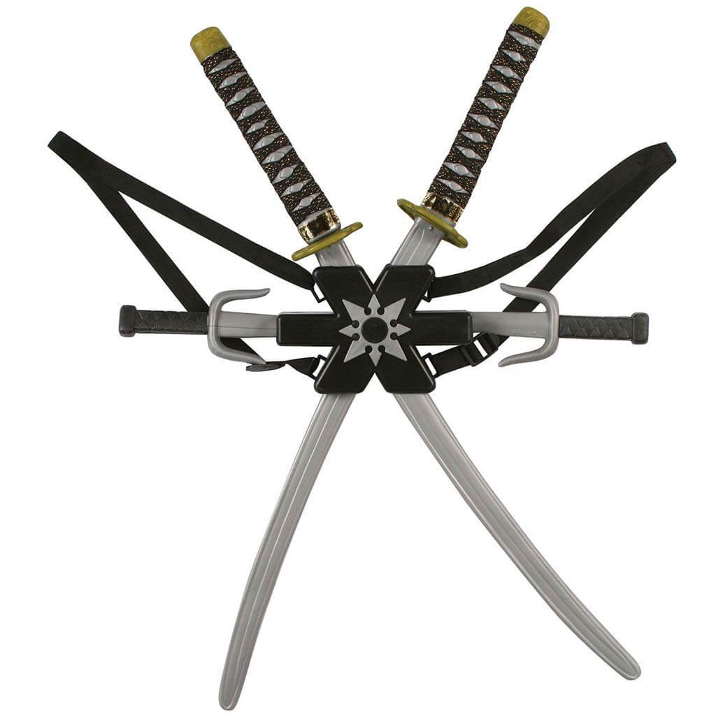 Ninja Double Sword Set