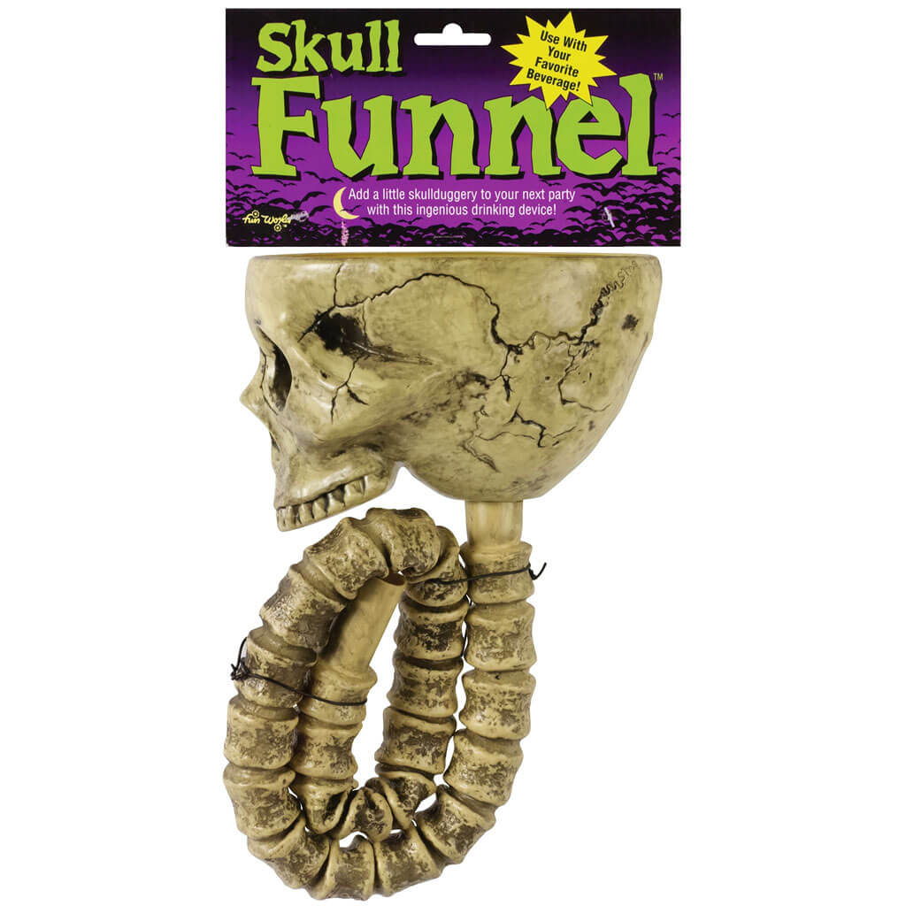 Skull Beer Funnel