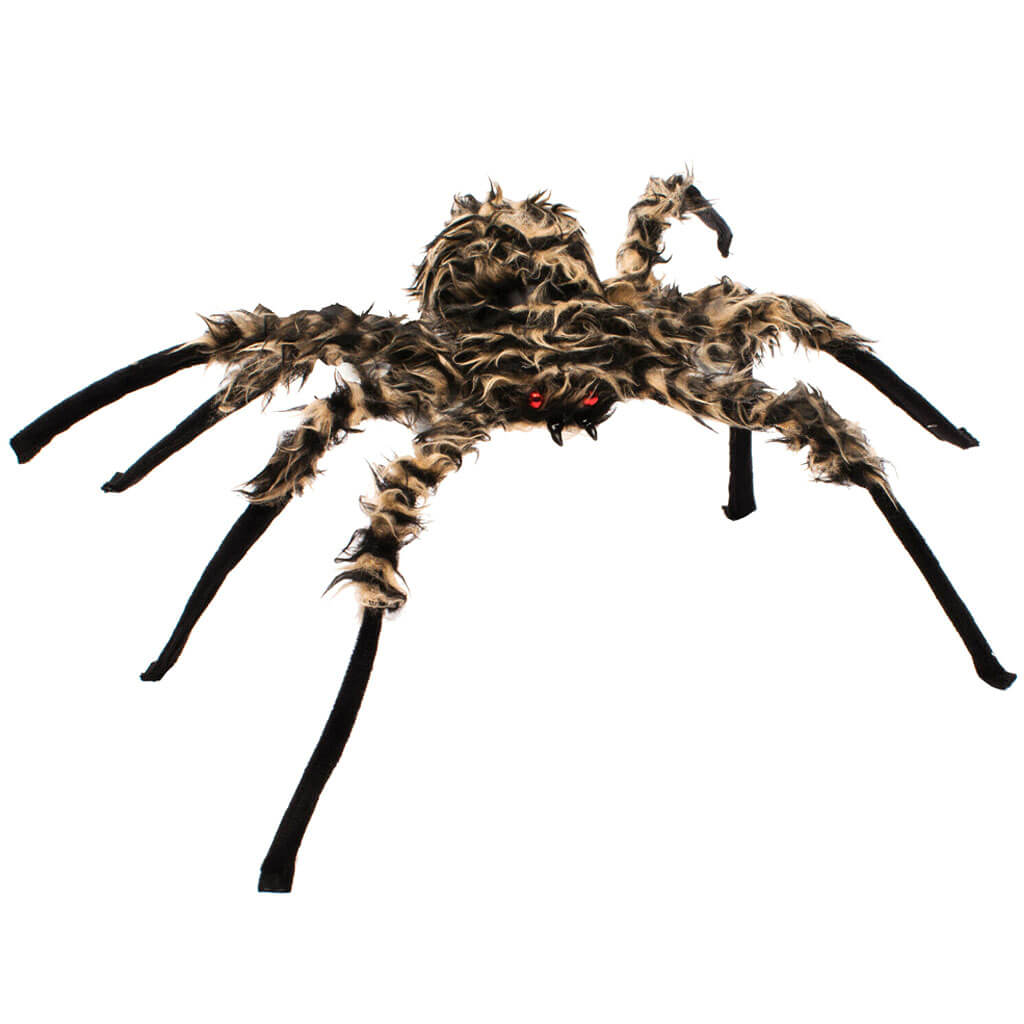 Fuzzy Spider Brown 50in