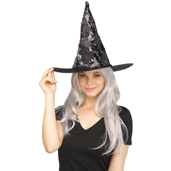 Flip Sequin Witch Hat