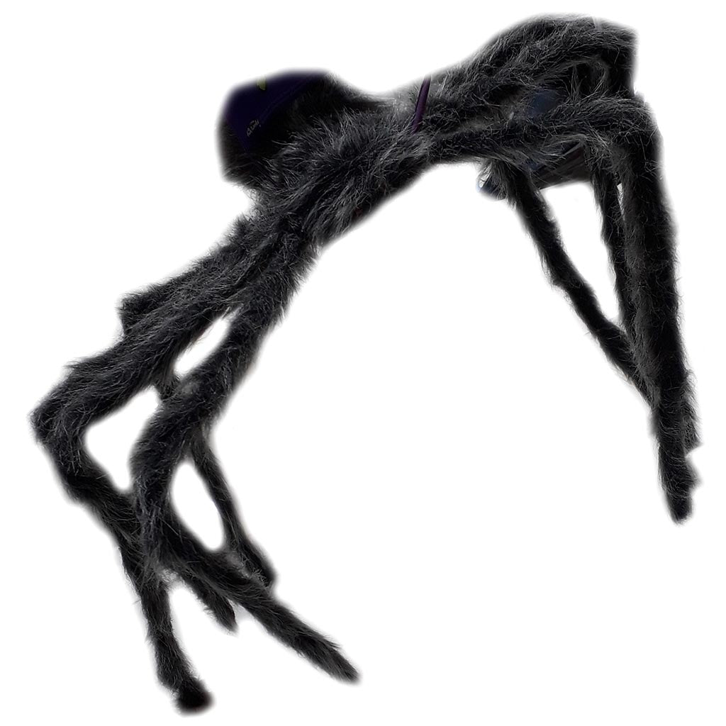 Jumbo Posable Spider Gray 50in