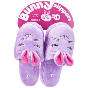 Purple discount bunny slippers