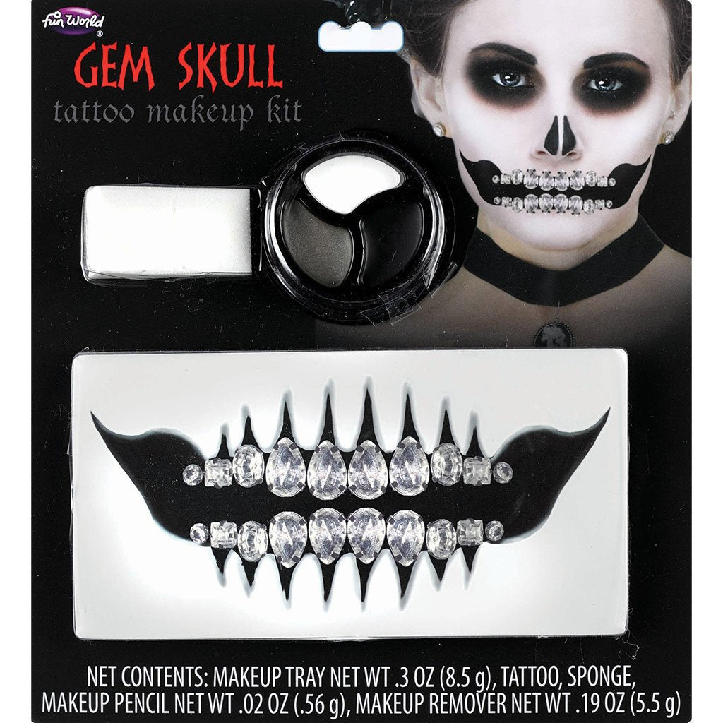 Gem Skull Makeup Kit