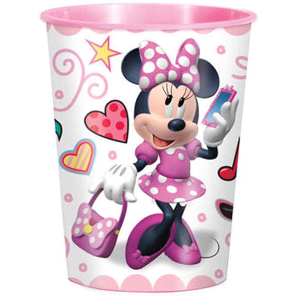 Minnie Mouse Plastic Stadium Cup, 16oz