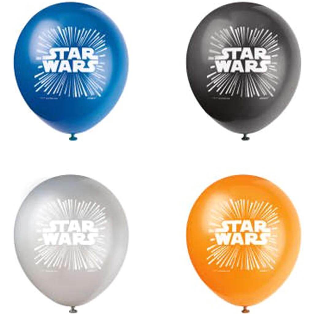 Star Wars Classic Latex Balloons 8ct, 12in