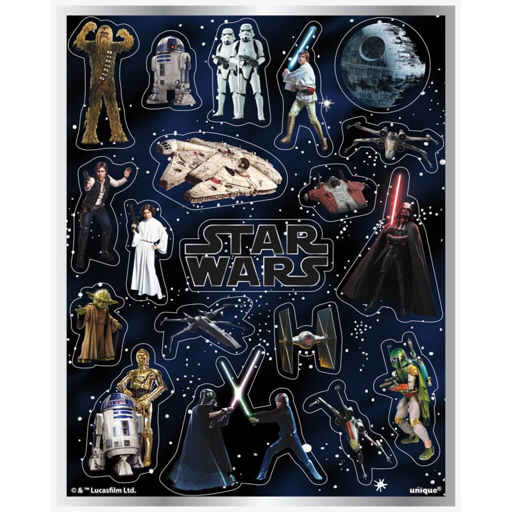 Star Wars Classic Sticker Sheets, 4ct