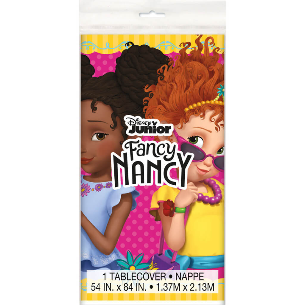 Fancy Nancy Rectangular Tablecover 54in X 84in