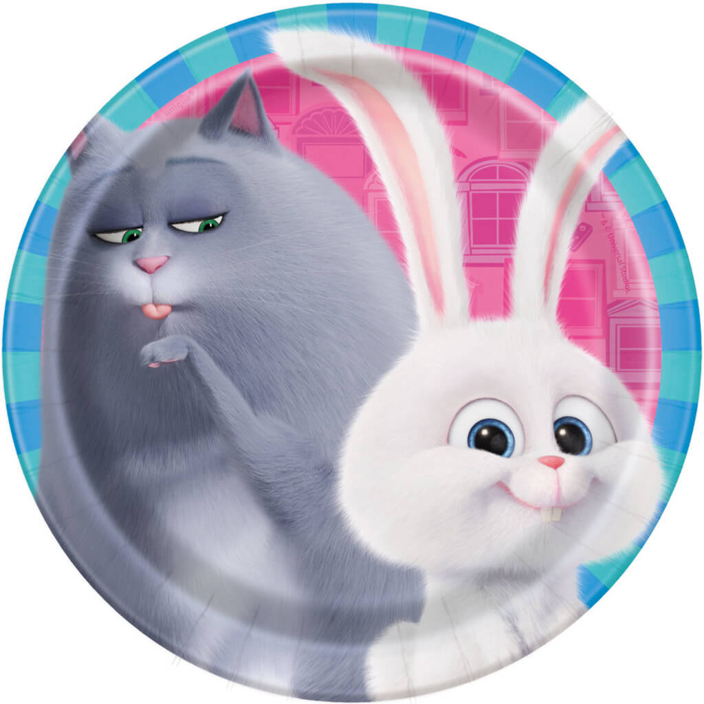 Secret Life of Pets 2 Dessert Plates 8ct, 7in