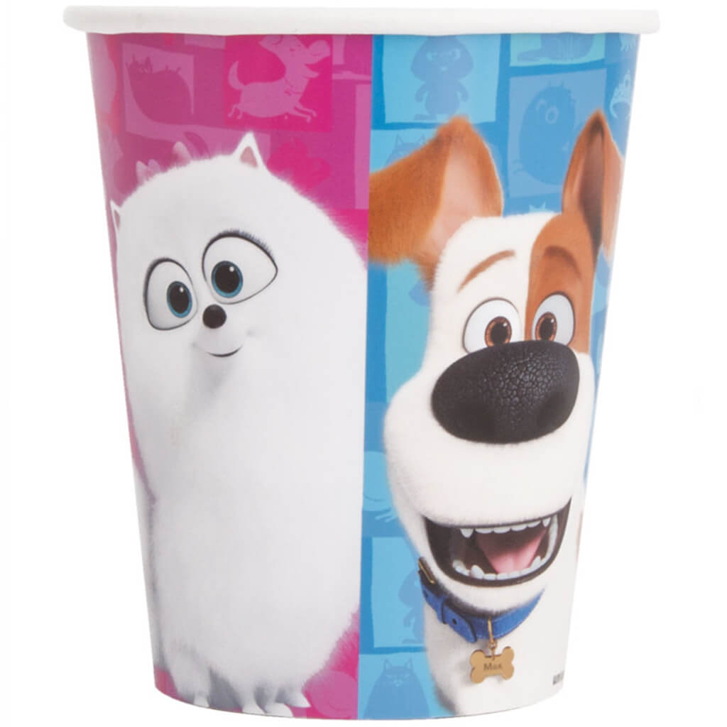 Secret Life of Pets 2 Paper Cups 8ct, 9oz