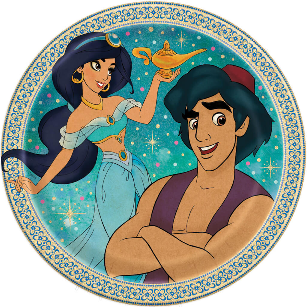 Aladdin Dessert Plates 8ct, 7in