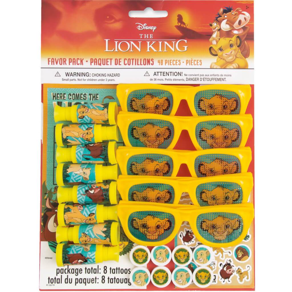 Lion King Favor Pack, 48ct