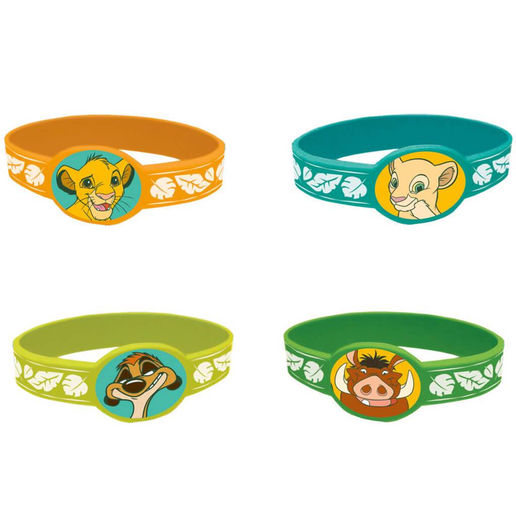 Lion King Stretchy Bracelets, 4ct