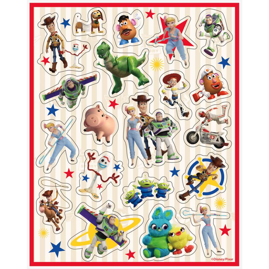 Toy Story 4 Sticker Sheet, 4ct