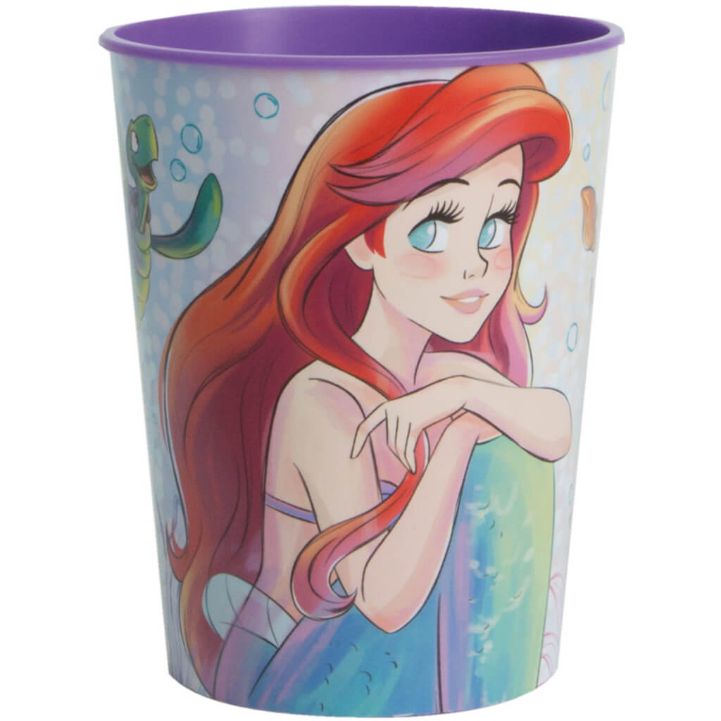 The Little Mermaid Plastic Stadium Cup 16oz