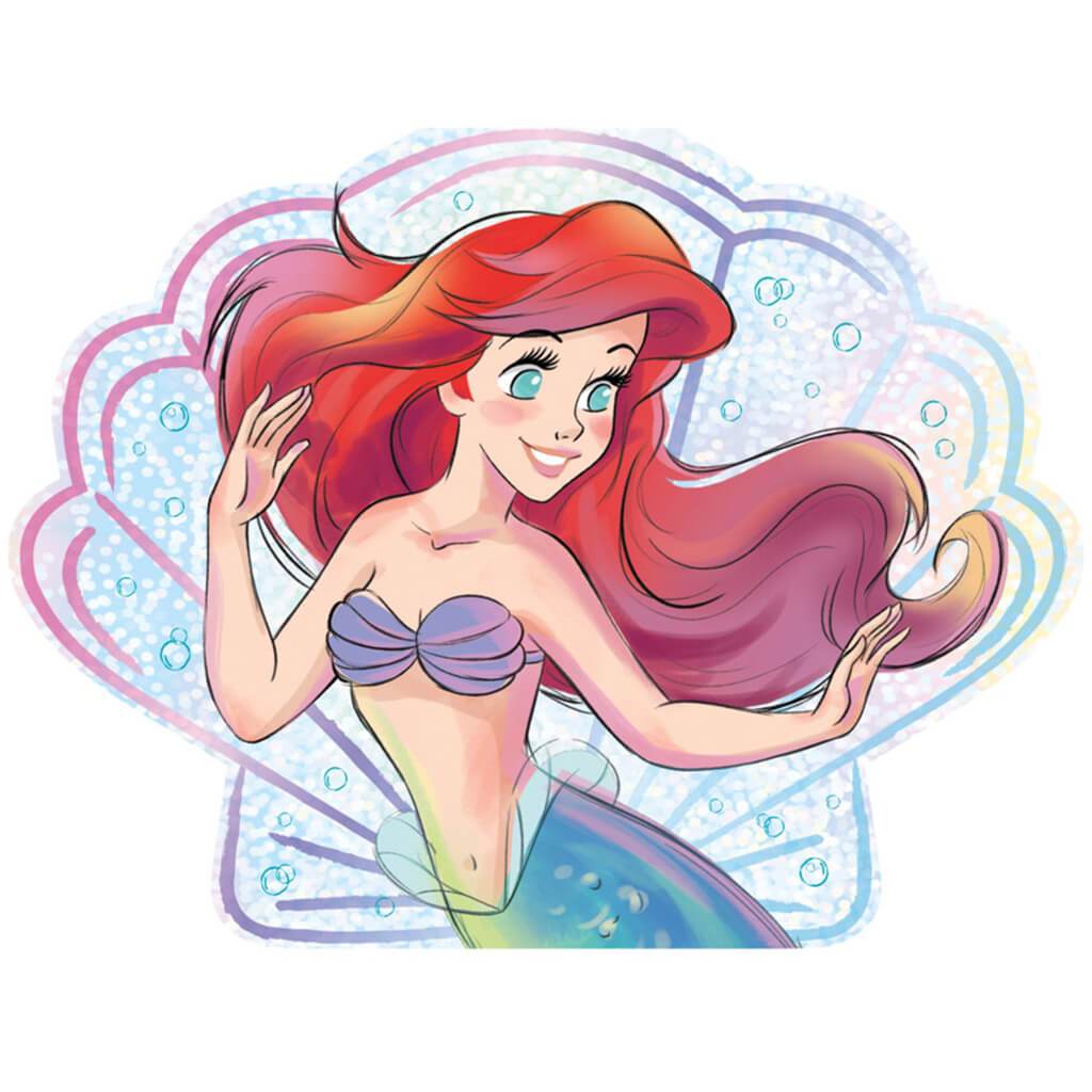 The Little Mermaid Invitations, 8ct