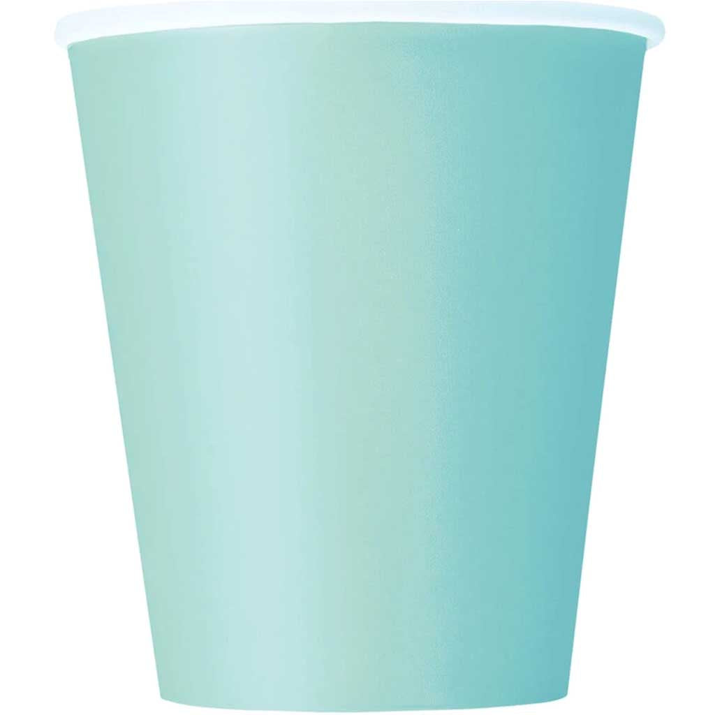 Mint Solid Paper Cups 8ct,  9oz