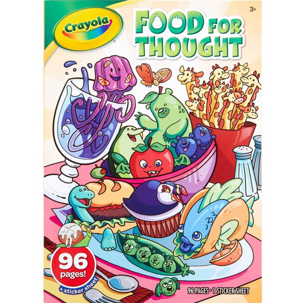Coloring Book Food For Thought