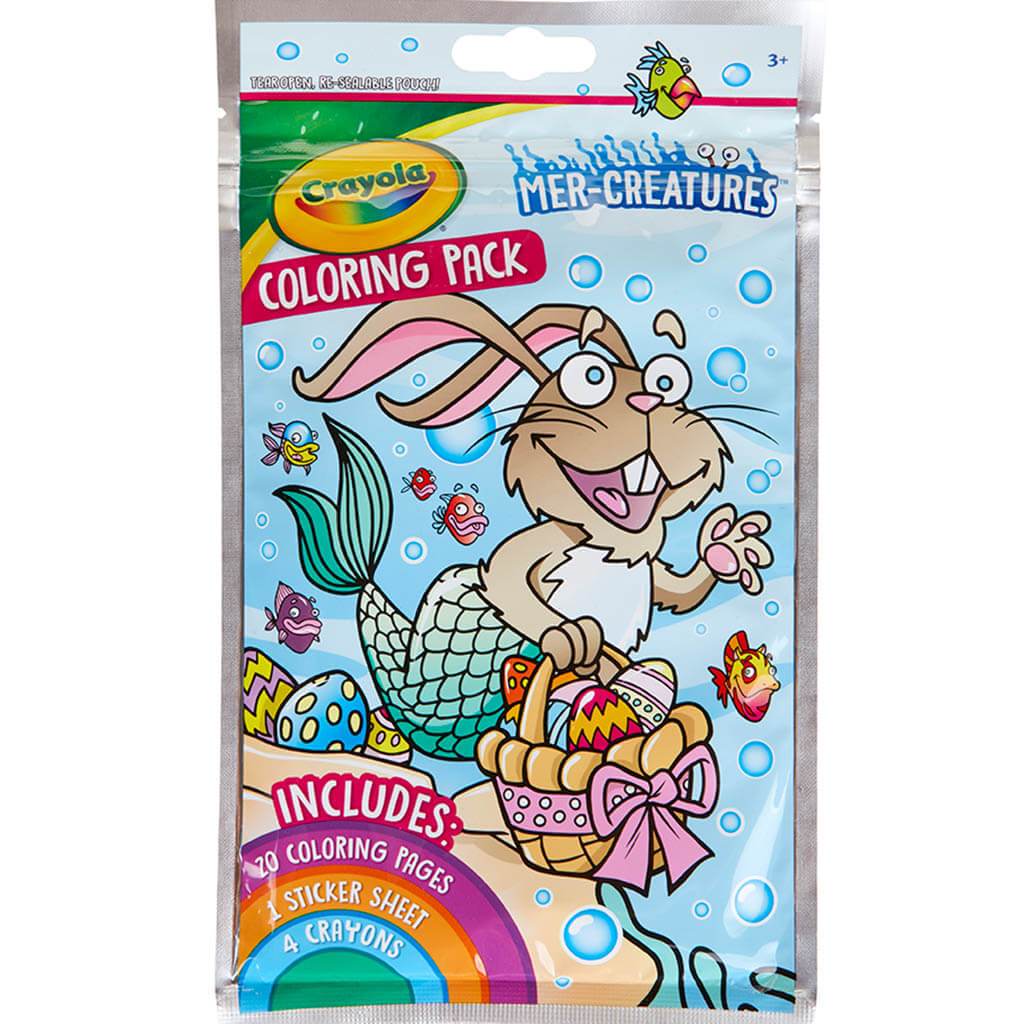 Mer-Creatures Coloring Pack