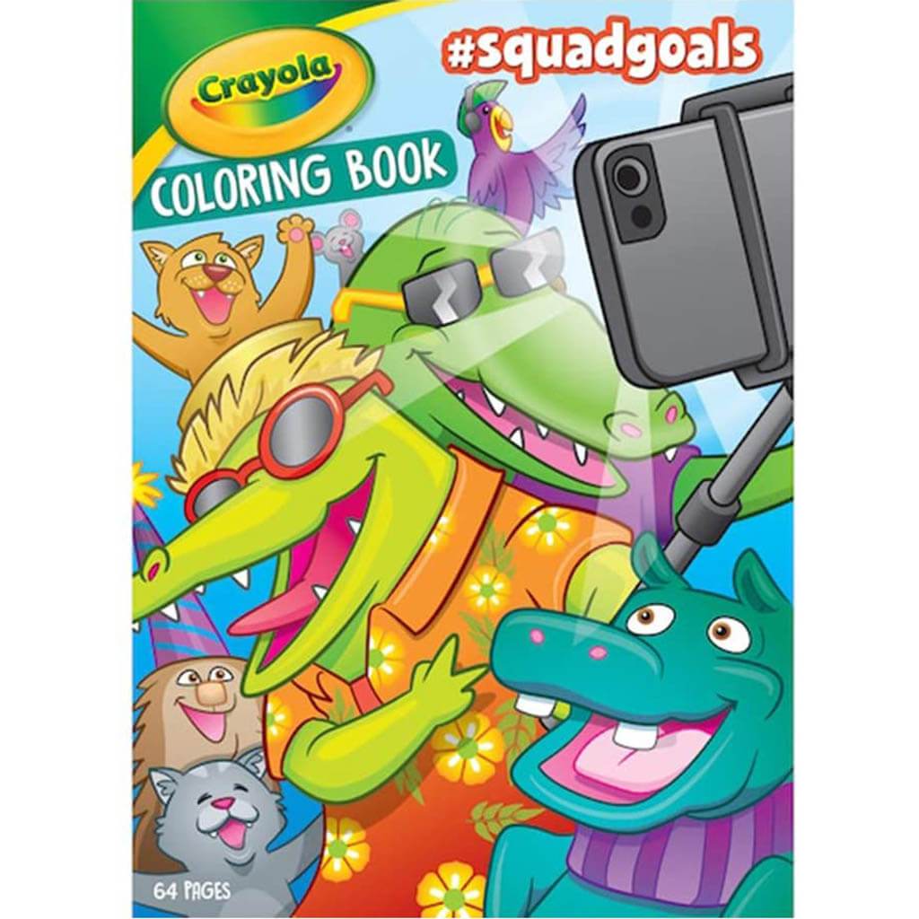 Crayola Squadgoals Coloring Book