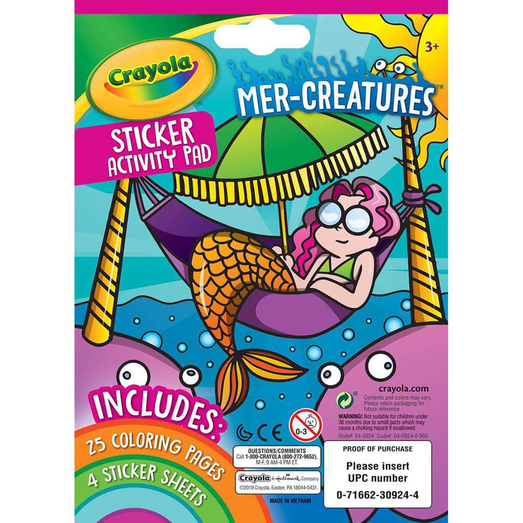 Mer-Creatures Sticker Activity Pad