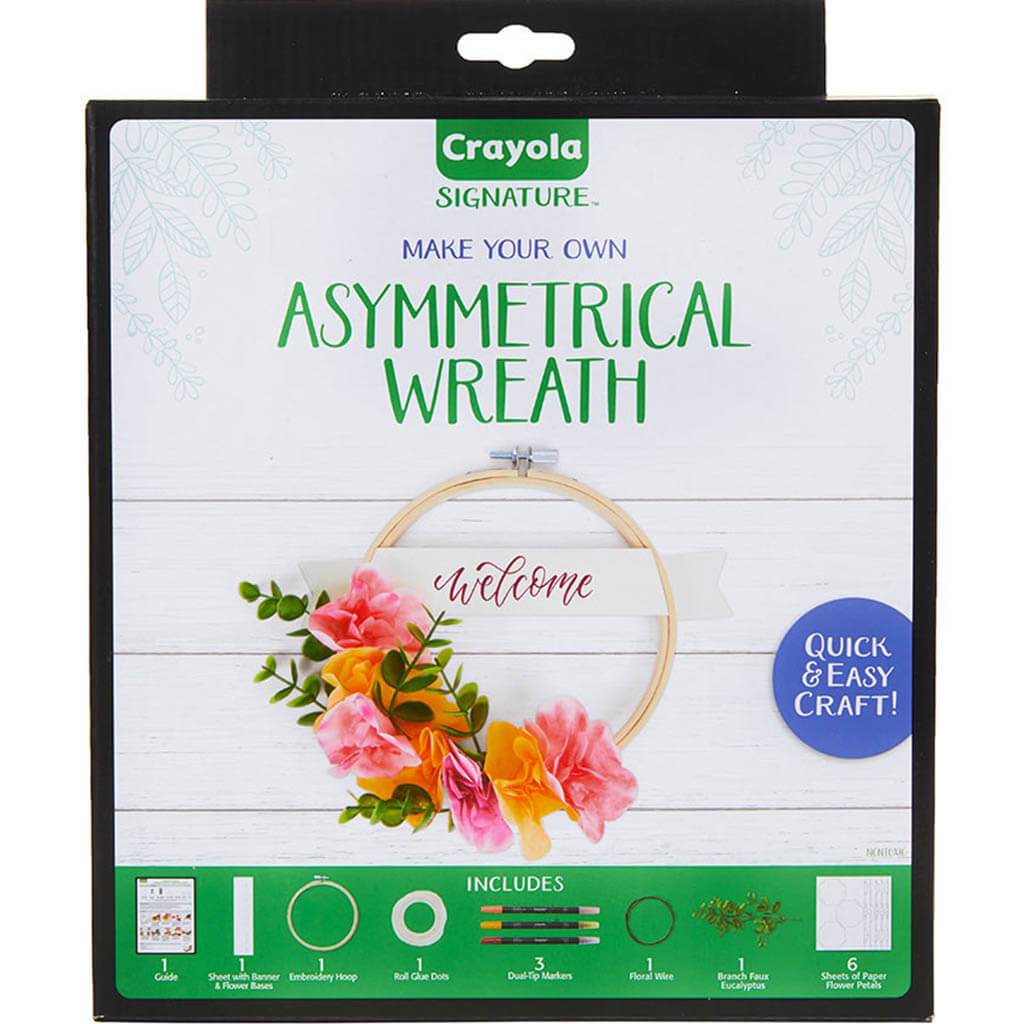 Make Your Own Asymmetrical Wreath Kit