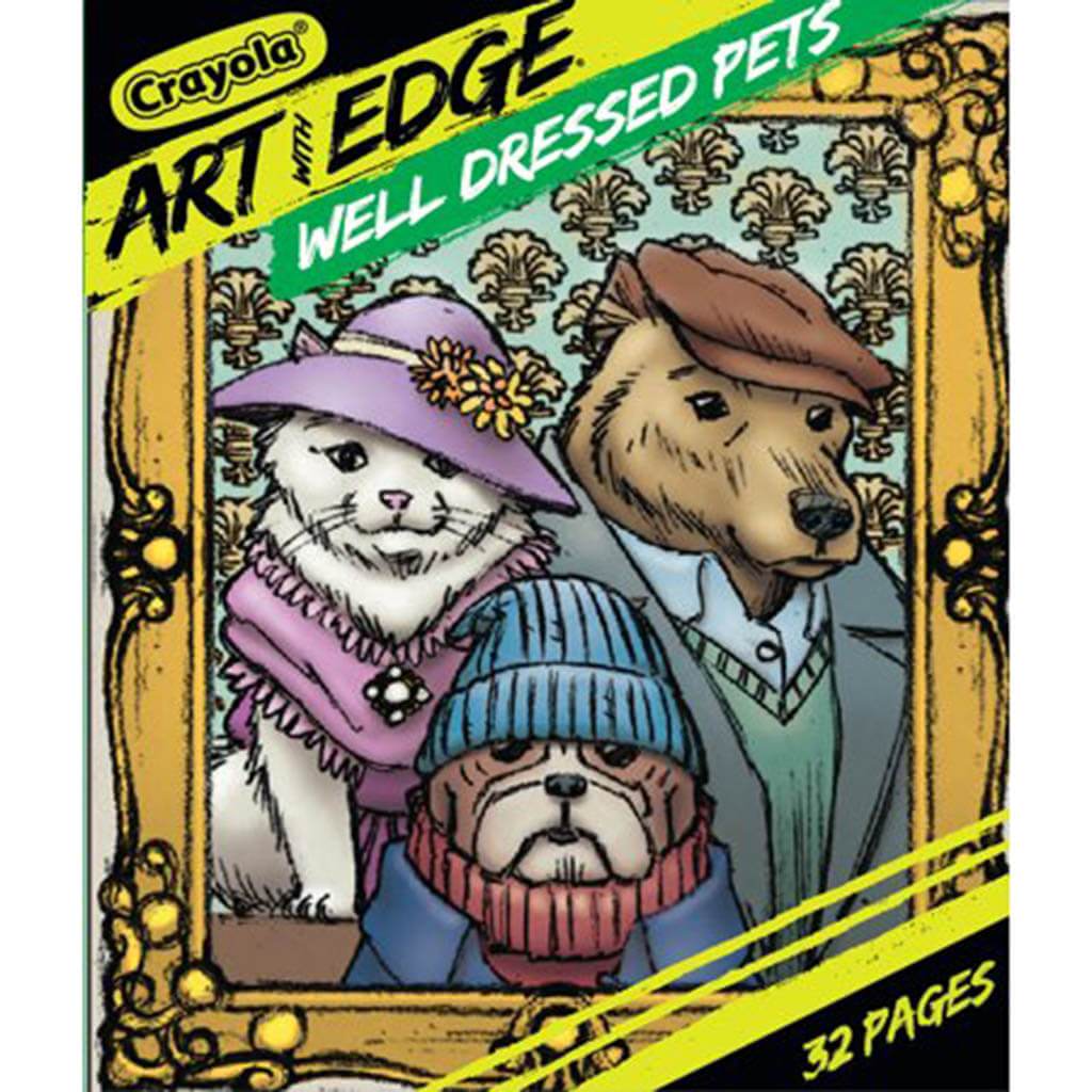 Well Dressed Pets Coloring Book