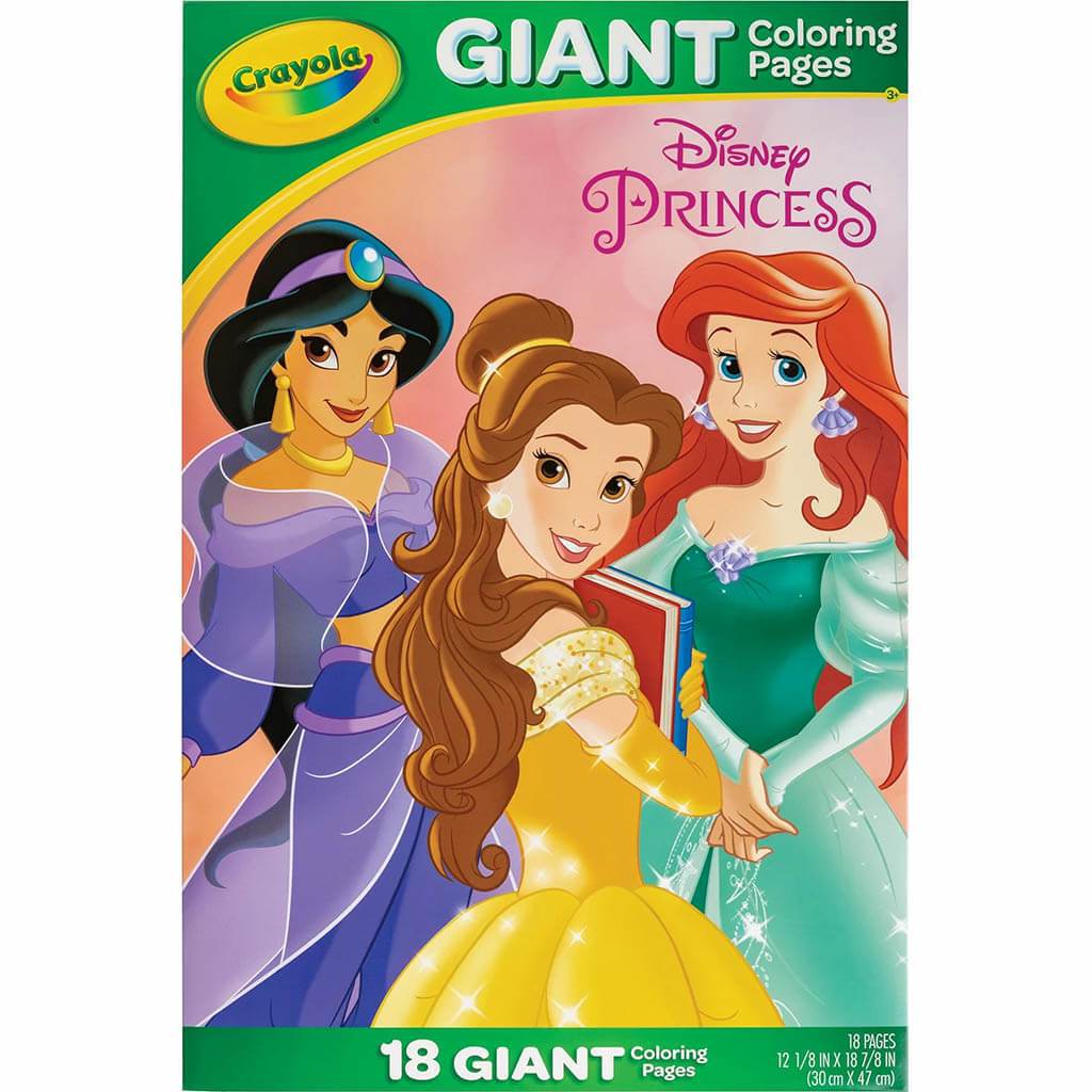 Giant  Coloring Pages Princess