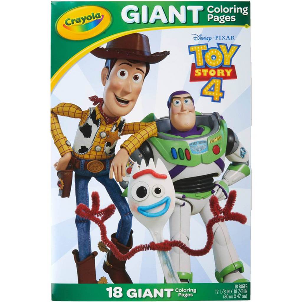 Giant Coloring Disney Toy Story 4