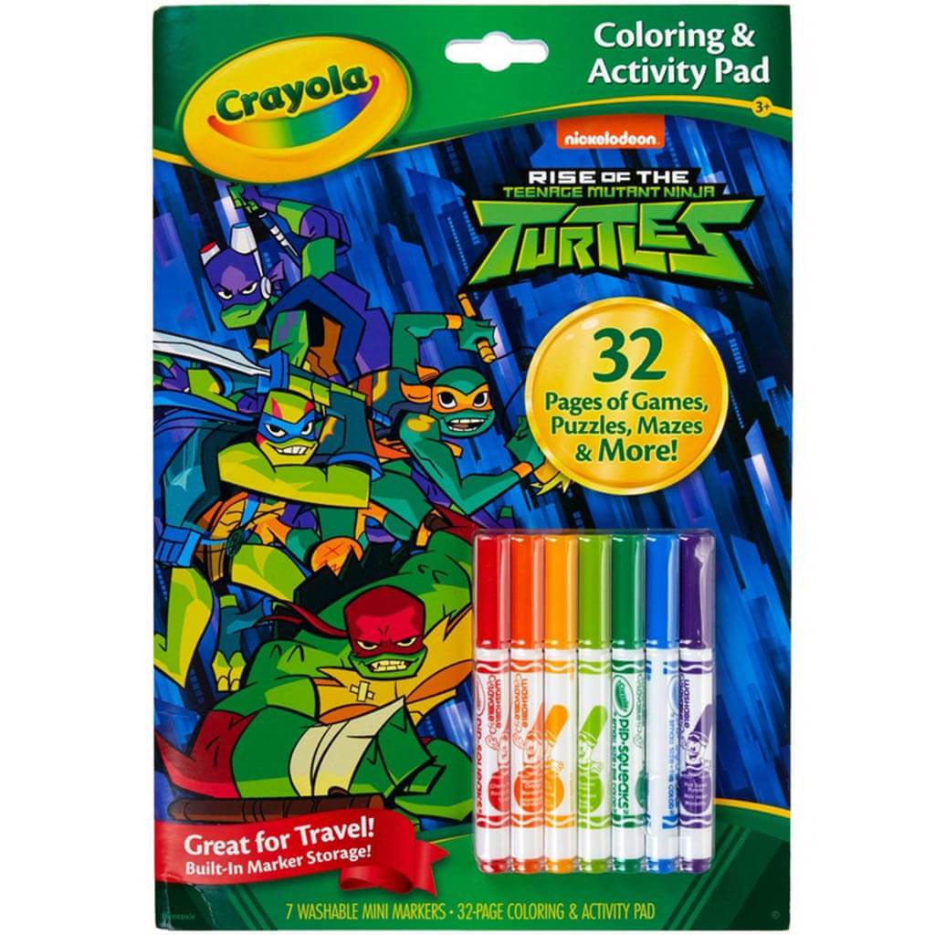 Teenage Mutant Ninja Turtles Coloring &amp; Activity Pad